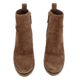 TORY BURCH SUEDE BOOTIES BROWN 7.5 US