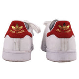 ADIDAS WOMEN'S LEATHER SNEAKERS WHITE 9 US