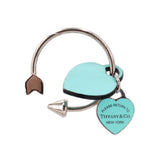 TIFFANY & CO STERLING SILVER LOVESTRUCK KEYCHAINS