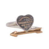 TIFFANY & CO LOVESTRUCK RINGS 925/18KT ROSE GOLD