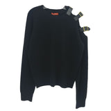 ALTUZARRA BUCKLE SWEATERS BLACK XS