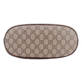 GUCCI OPHIDIA MEDIUM BUCKET CROSSBODYS BROWN