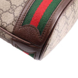 GUCCI OPHIDIA MEDIUM BUCKET CROSSBODYS BROWN