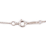 Sterling silver necklace clasp and extender with '925' marking