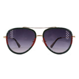 GUCCI GG0062S SUNGLASSES GREEN/RED