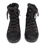 SAM EDELMAN SUEDE BOOTS BLACK 8.5 US