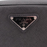 PRADA SAFFIANO POUCHES BLACK