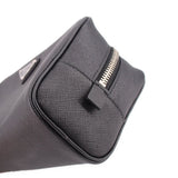 PRADA SAFFIANO POUCHES BLACK