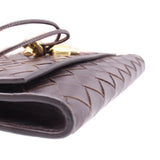 BOTTEGA ANDIAMO POUCH CROSSBODYS CHOCOLATE