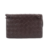 BOTTEGA ANDIAMO POUCH CROSSBODYS CHOCOLATE