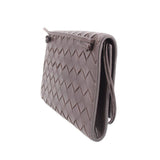 BOTTEGA ANDIAMO POUCH CROSSBODYS CHOCOLATE