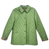 BURBERRY QUILTED OUTERWEAR GREEN M