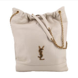 SAINT LAURENT JAMIE POCHON SHOULDER BAGS BONE