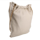SAINT LAURENT JAMIE POCHON SHOULDER BAGS BONE