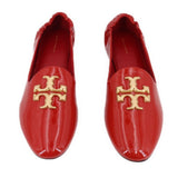 TORY BURCH ELEANOR PATENT LOAFERS RED 10 US