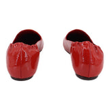 TORY BURCH ELEANOR PATENT LOAFERS RED 10 US