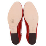 TORY BURCH ELEANOR PATENT LOAFERS RED 10 US