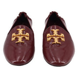 TORY BURCH ELEANOR PATENT LOAFERS MAROON 10 US