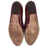 TORY BURCH ELEANOR PATENT LOAFERS MAROON 10 US