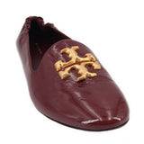 TORY BURCH ELEANOR PATENT LOAFERS MAROON 10 US