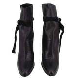 CHARLES DAVID LEATHER BOOTS BLACK 10 US