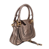 CHLOE MARCIE SATCHELS PEWTER
