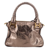 CHLOE MARCIE SATCHELS PEWTER