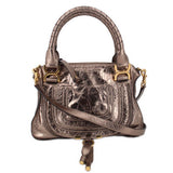 CHLOE MARCIE SATCHELS PEWTER