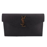 SAINT LAURENT UPTOWN CLUTCHES BLACK