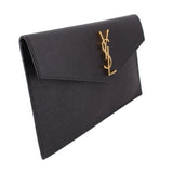 SAINT LAURENT UPTOWN CLUTCHES BLACK