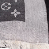 LOUIS VUITTON CLASSIC SHAWL SCARVES GRAY