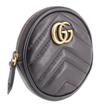 GUCCI MARMONT KEY POUCHES BLACK
