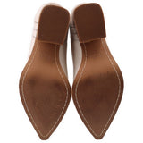 MARC FISHER HEELED BOOTIES WHITE 7.5 US