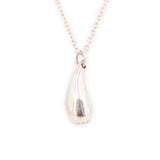 TIFFANY & CO ELSA PERETTI STERLING SILVER TEAR DROP NECKLACES