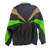 GUCCI CANVAS/NYLON JACKETS BLK/MULTI XS/S