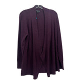 EILEEN F KNIT CARDIGANS PURPLE L