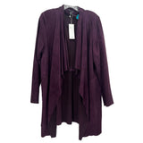 EILEEN F SUEDE JACKETS PURPLE L