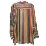 JOHNNY WAS STRIPED TOPS MULTI XL