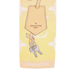 LOUIS VUITTON bandeau scarf detail with keys charm print and Paris logo