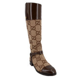 GUCCI GUCCI GG BOOTS BROWN 40.5 / 9.5 US