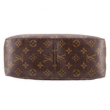 Louis Vuitton Looping GM vintage monogram shoulder bag, top view with patterned canvas