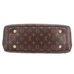 Louis Vuitton Pallas MM monogram canvas satchel base with gold-tone studs