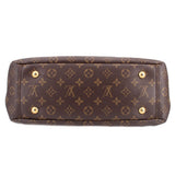 Louis Vuitton Pallas MM monogram canvas satchel base with gold-tone studs