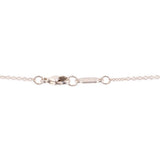 Sterling silver necklace chain with clasp and small link details