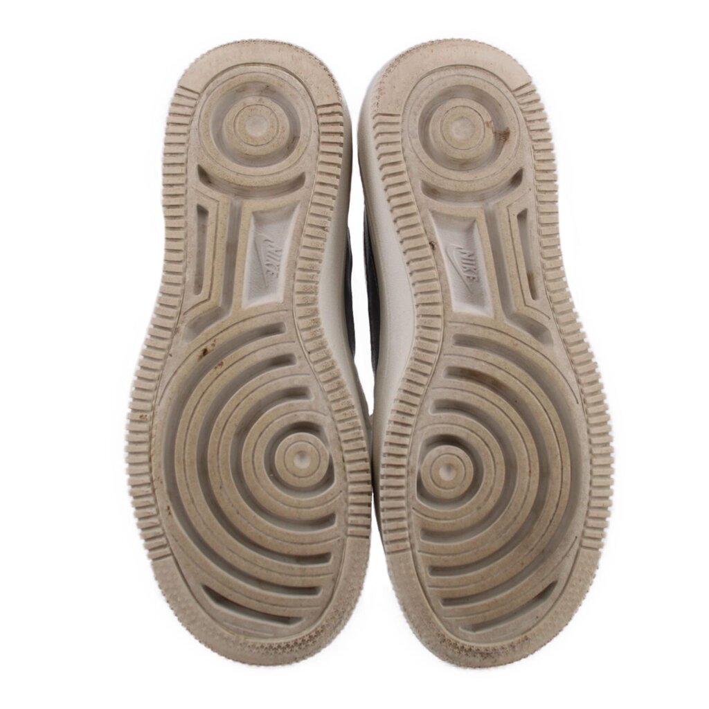 NIKE Air Force 1 PLT.AF.ORM sneakers outsoles, textured rubber tread, beige sole bottoms