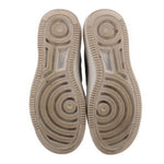 NIKE Air Force 1 PLT.AF.ORM sneakers outsoles, textured rubber tread, beige sole bottoms