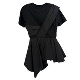 MCQUEEN SHORT SLEEVE TOPS BLACK M