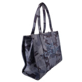 MARC JACOBS THE CAMO JACQUARD LARGE TOTE BAG TOTES GRAY CAMO