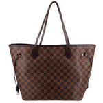 Louis Vuitton Neverfull MM tote in Damier Ebene checkered canvas