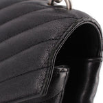 SAINT LAURENT crossbody bag interior pocket with dark lining and zipper edge